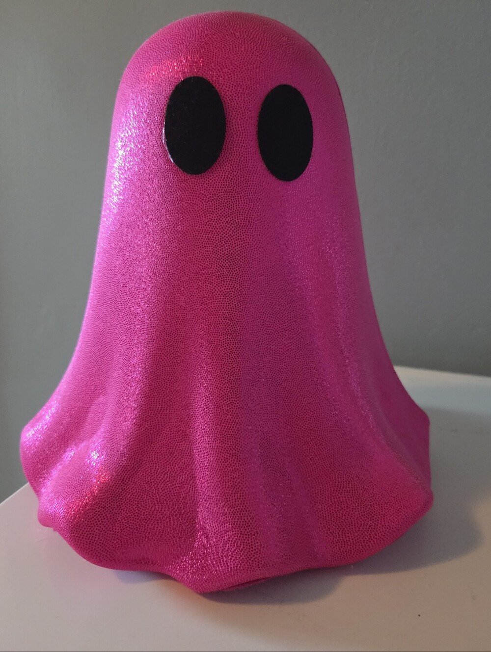 Hot Pink Ghost Table Top Decor Halloween Decoration Cute